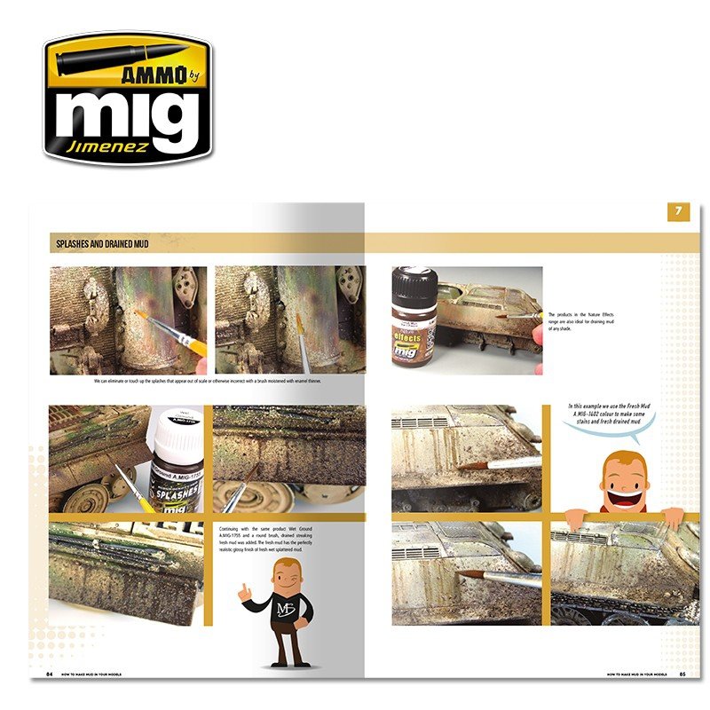AMMO of Mig Jimenez 6210 MODELLING SCHOOL - HOW TO MAKE MUD IN YOUR MODELS (English) – image 9