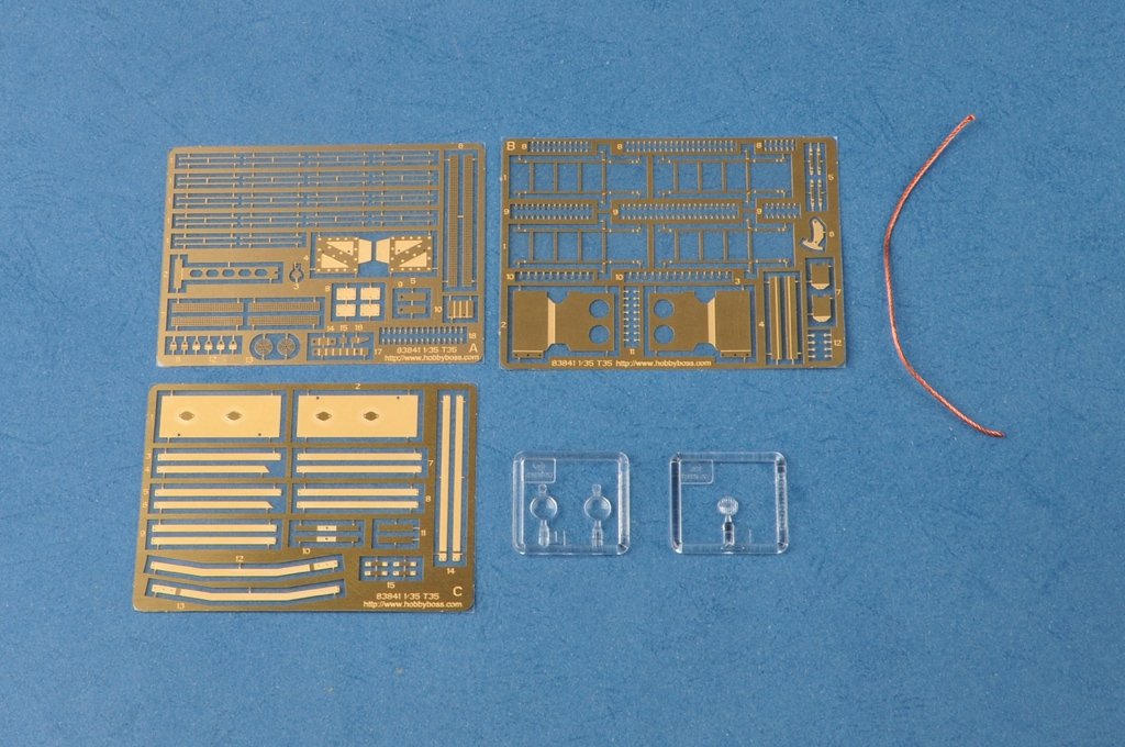 Hobby Boss 83842 Soviet T-35 Heavy Tank -Before – Bild 13