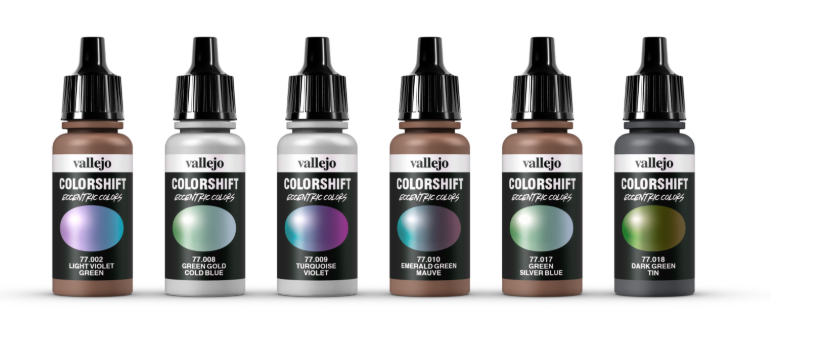 Vallejo 77092 Eccentric The Shifters Set of 6 paints 17ML - Galaxy Dust