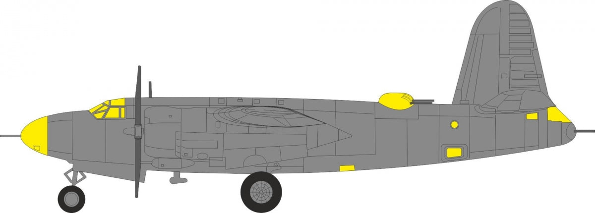 Eduard EX1136 B-26F Marauder ICM 1/48
