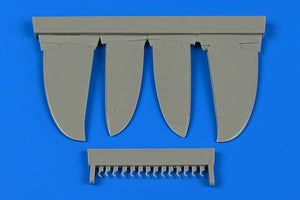 Aires 4709 Macchi C.202 (early) control surfaces 1/48 HASEGAWA / EDUARD