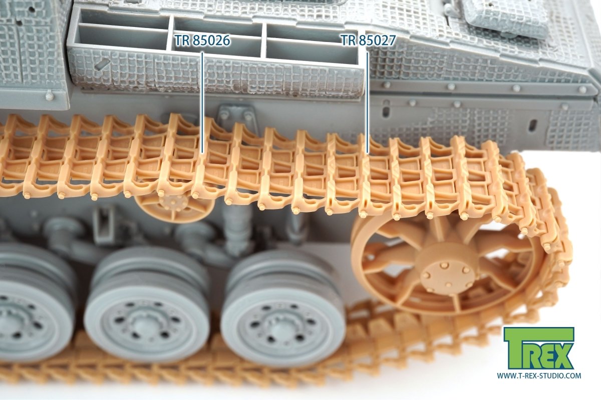 T-Rex Studio TR85027 Chenilles PzKpfw.III/IV Type 6b avec taquets 1/35 – image 4