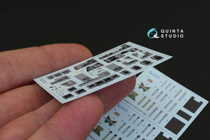 Quinta Studio QD48090 F-15E 3D-Printed &amp;amp; colored Interior on decal paper (for GWH kit) 1/48 – Bild 4