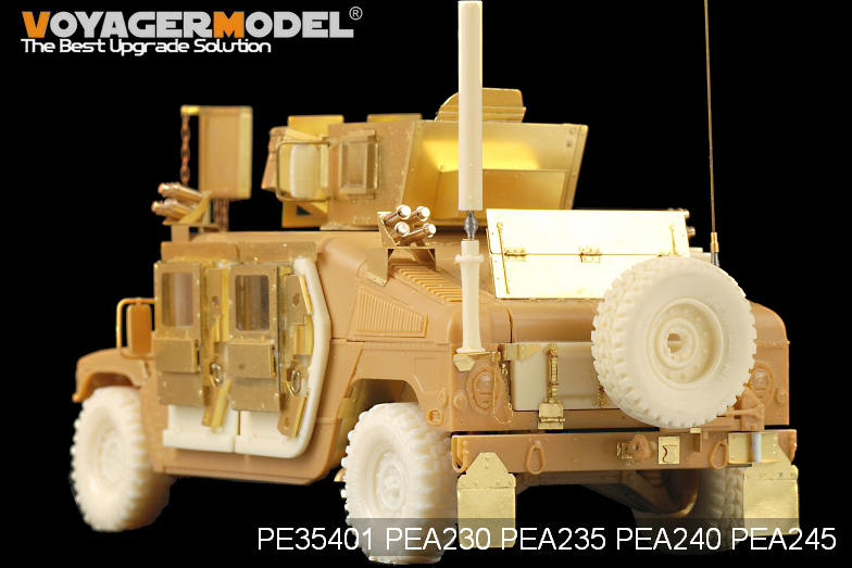 Voyager Model PEA245 Modern HUMVEE/DUMVEE family Super Swaper wheels w/spare wheel (GP) 1/35 – image 5
