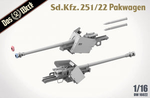 Das Werk DW16022 Sd.Kfz. 251/22 Pakwagen 1/16 – zdjęcie 8