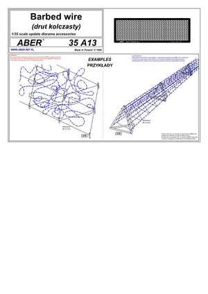 Aber 35A013 Barbed Wire (1/35) – immagine 4