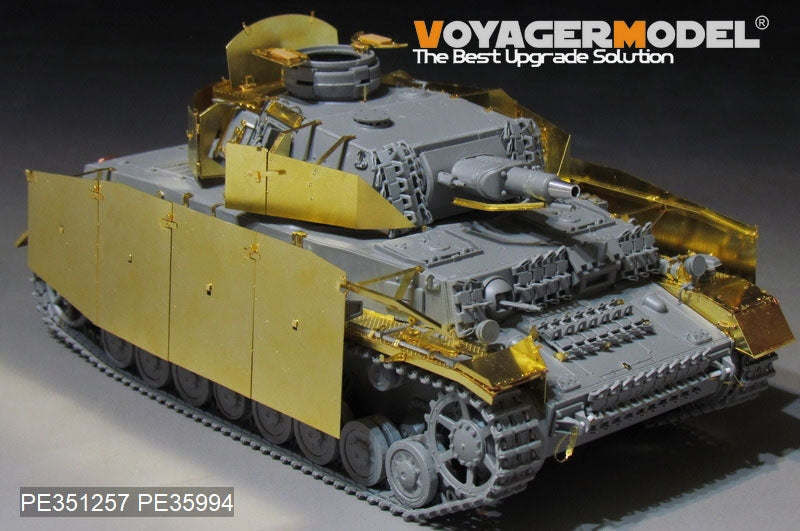 Voyager Model PE351257 WWII German Pz.Kpfw.IV Ausf.F1 LateProduction Basic For DRAGON 6957 1/35 – obrázek 6