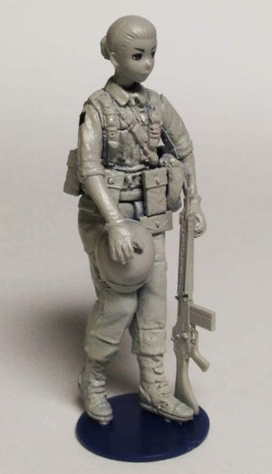 Fine Molds HC03 Historic Costume Girl Type 73 Light Truck With Figure Himeko 1/35 – image 5