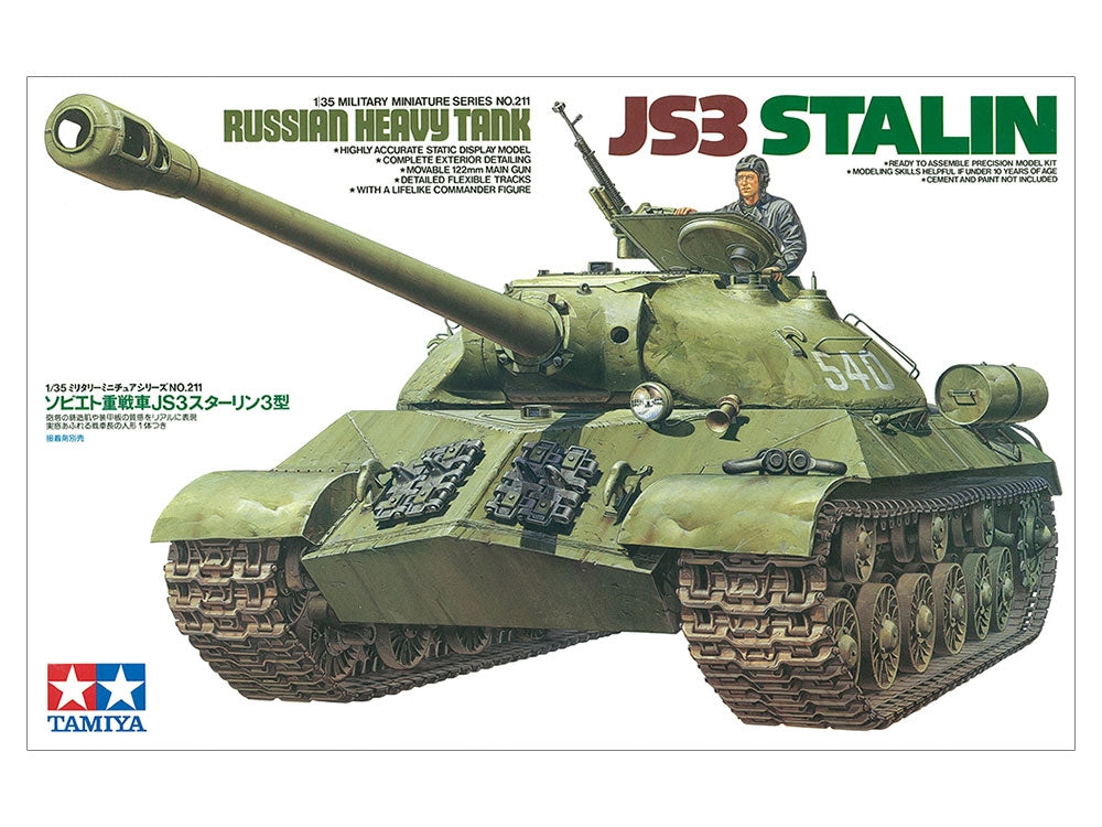 Tamiya 35211 Russian Heavy Tank JS3 Stalin 1/35 – Bild 2