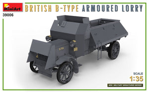 Miniart 39006 BRITISH B-TYPE ARMORED LORRY 1/35 – imagen 3