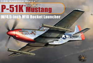 Dragon 3224 P-51K Mustang w/ 4.5 inch M10 Rocket Launcher (1/32)