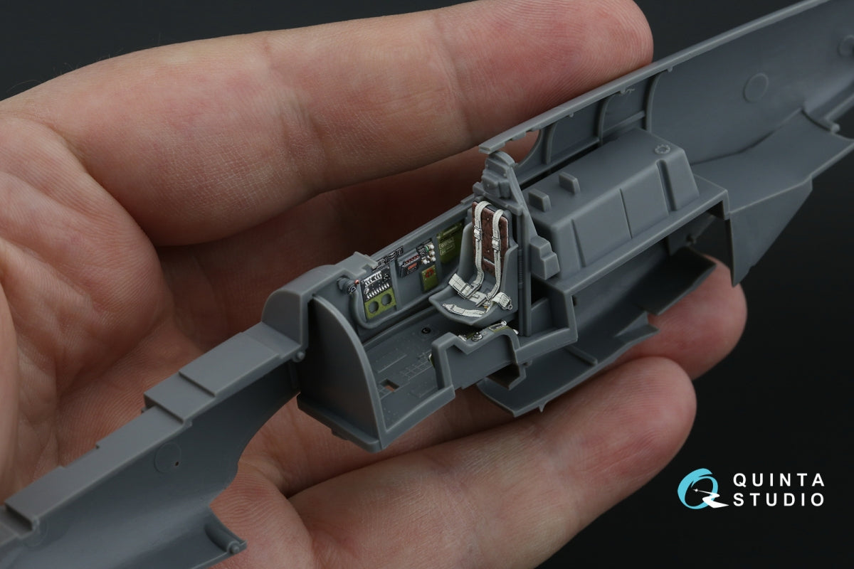 Quinta Studio QD48481 P-51B/C (Early) 3D-Printed colored Interior on decal paper (Tamiya) 1/48 – obrázek 12