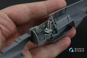Quinta Studio QD48481 P-51B/C (Early) 3D-Printed colored Interior on decal paper (Tamiya) 1/48 – obrázek 12