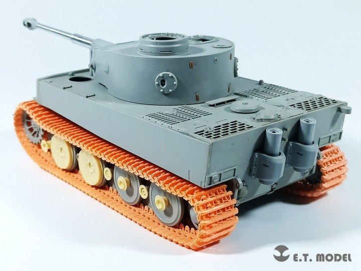 ET Model P35-005 WWII German TIGER I Initial Workable Track &amp;quot;Mirrored&amp;quot; (3D Printed) 1/35 – imagen 6