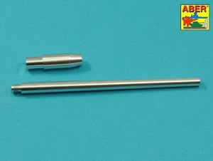 Aber 35L-302 128mm PaK 44L/55 barrel for Jagdtiger (Takom) 1/35 assault gun