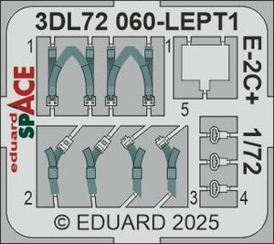 Eduard 3DL72060 E-2C+ SPACE HELLER 1/72 – immagine 4