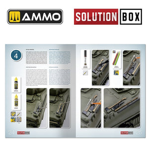Ammo of Mig 6528 SOLUTION BOOK 22 - How to Paint WWII USA ETO Vehicles (Multilingual Book) – image 5