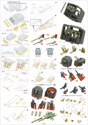 Pontos 37035F1 IJN Heavy Cruiser Mogami 1942 Detail Up Set 1/350 – image 13