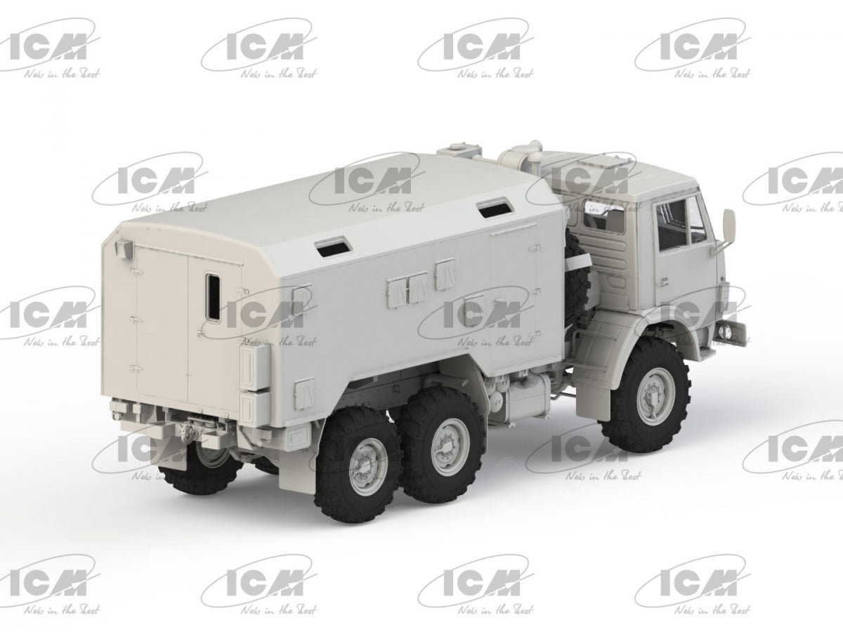 ICM 35004 KAMAZ-4310 Ukrainian Military Box Truck 1/35 – image 4