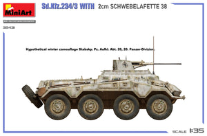 MiniArt 35431 Sd.Kfz.234/3 With 2cm Schwebelafette 38 1/35 – obrázek 15