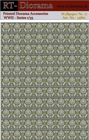 RT-Diorama 35861 Printed Accessories: Wallpaper No.17 1/35