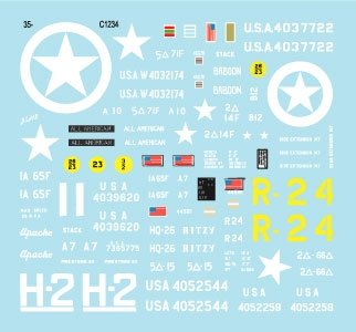 Star Decals 35-C1234 US Self Propelled Howitzers 1/35 – image 3