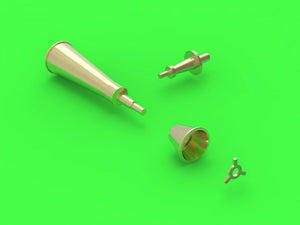 Master AM-32-120 PZL P.11c - detail set - wz. 33 rifle barrels, sights and Venturi nozzle (for IBG model) 1/32 – obrázek 8