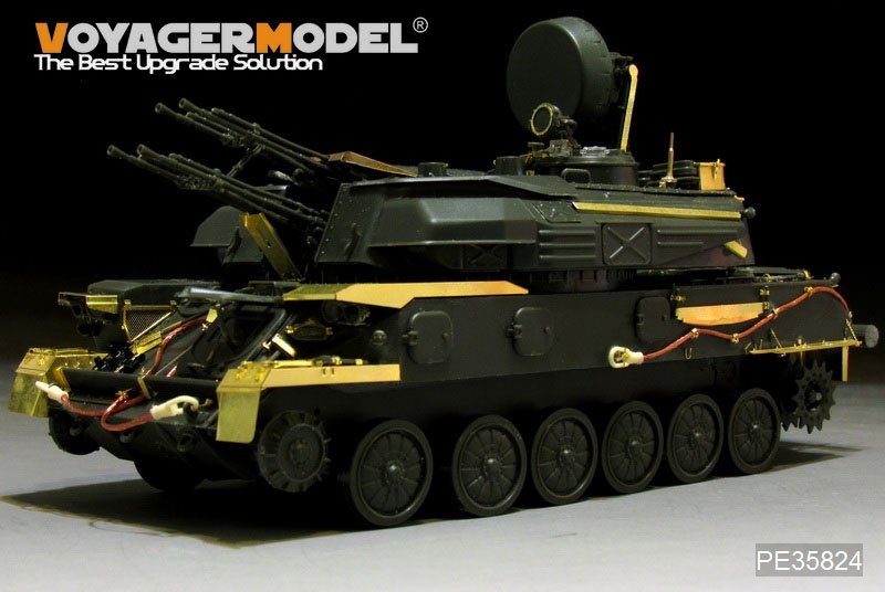 Voyager Model PE35824 Modern Russian ZSU-23-4 SHILKA Basic (For MENG TS-023) 1/35 – image 3