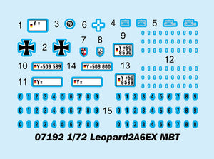 Trumpeter 07192 Leopard2A6EX MBT 1/72 – immagine 3