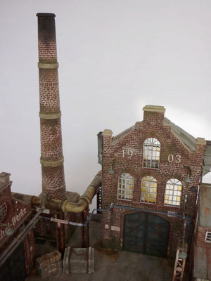 RT-Diorama 35283 Diorama-Base: &amp;quot;Das Stahlwerk&amp;quot; 1/35 – Bild 3