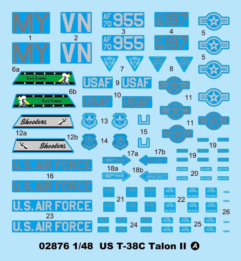 Trumpeter 02876 US T-38C Talon II 1/48 – image 4