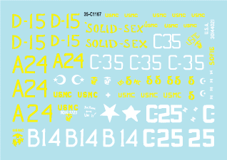 Star Decals 35-C1167 USMC M46 Patton - Korean War 1950-53 1/35 – obrázek 3