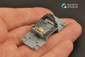 Quinta Studio QD48268 Ta 152C 3D-Printed &amp;amp; colored Interior on decal paper (Hobby Boss) 1/48 – immagine 9