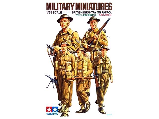 Tamiya 35223 British Infantry On Patrol 1/35