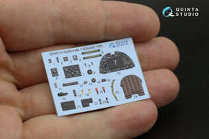 Quinta Studio QD48133 Spitfire Mk.I 3D-Printed &amp;amp; colored Interior on decal paper (Eduard) 1/48 – obrázek 8