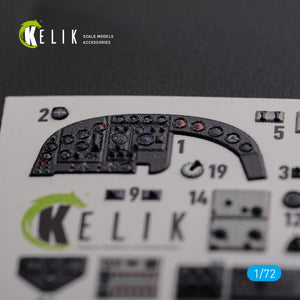 KELIK K72107 KI-21 interior 3D decals for ICM kit 1/72 – image 7