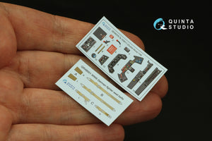 Quinta Studio QD48376 Ta 152H 3D-Printed &amp;amp; colored Interior on decal paper (Zoukei Mura) 1/48 – image 5