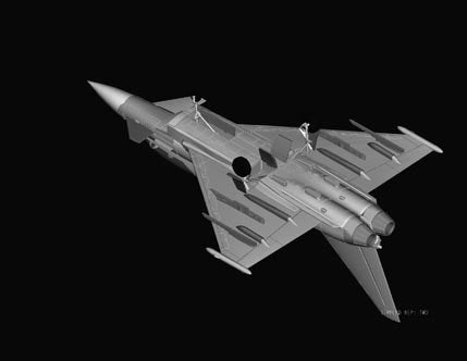 Hobby Boss 80265 EF-2000B Eurofighter Typhoon 1/72 – obrázek 7