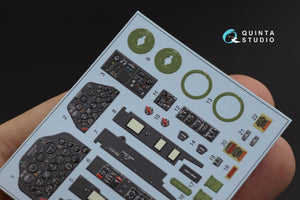 Quinta Studio QD32102 T-6G 3D-Printed colored Interior on decal paper (Kitty Hawk) 1/32 – immagine 5