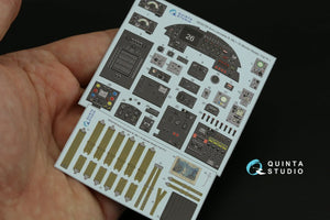 Quinta Studio QD32150 Avro Lancaster B. Mk.I/III 3D-Printed &amp;amp; colored Interior on decal paper (Border Model) 1/32 – immagine 3