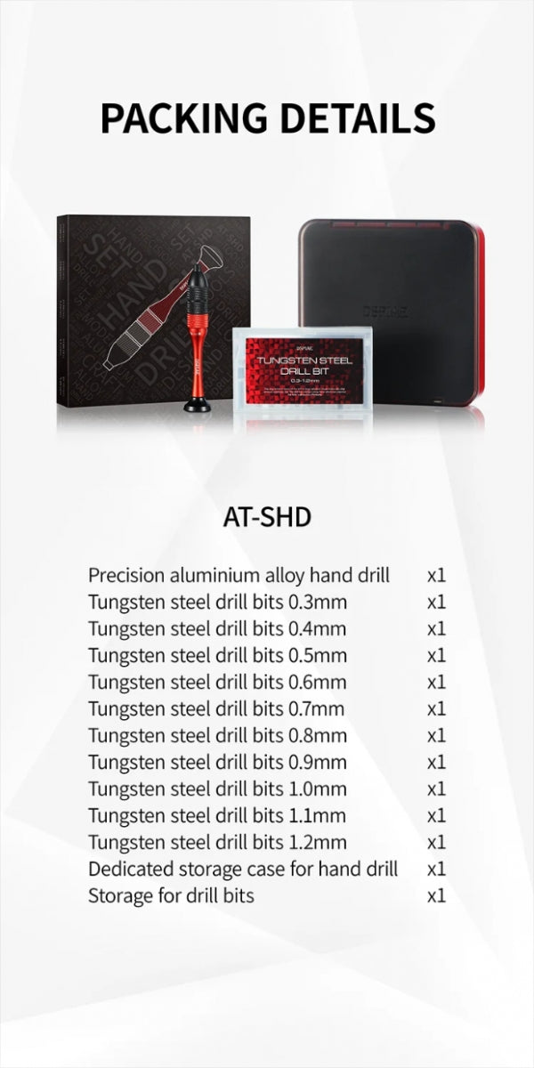 DSPIAE AT-SHD Precision Aluminum Alloy Hand Drill Set – Bild 6