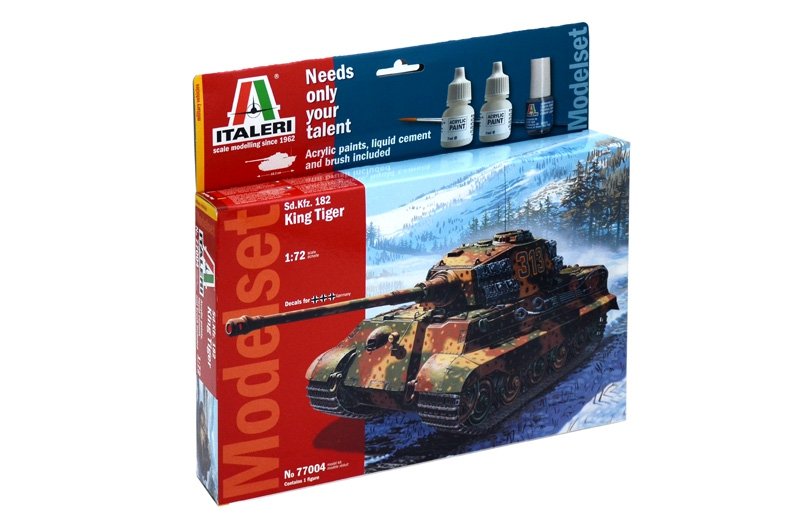 Italeri 77004 KING TIGER - Model kit