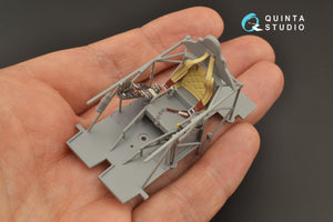 Quinta Studio QD32104 Fiat CR.42 3D-Printed &amp;amp; colored Interior on decal paper (ICM) 1/32 – imagen 3
