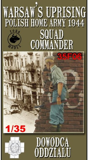 ToRo Model 35F06 Warsaw Uprising 1944 - Squad commander 1/35