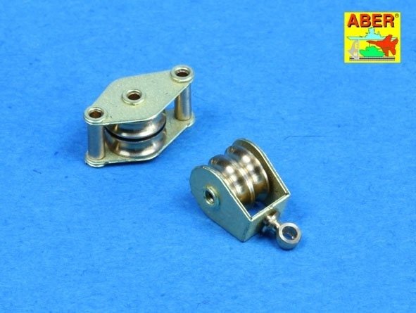 Aber R-09N All-purpose double Pulley x2 pcs. 1/35 – Bild 3