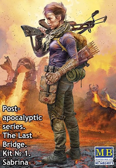Master Box 24073 The Last Bridge #1 - Sabrina Pоst-apocalyptic Series 1/24