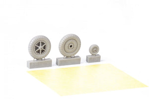 Eduard 632186 Bf 109G-2 wheels REVELL 1/32 – image 3
