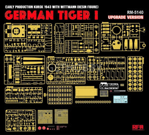 Rye Field Model 5140 Tiger I Early Production Wittmann Kursk 1943 Upgrade Version 1/35 – image 2