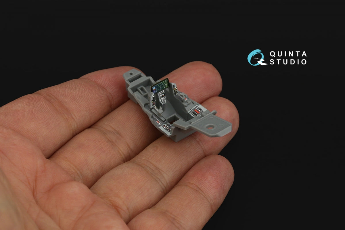 Quinta Studio QD72051 F-35A Lighting II 3D-Printed &amp;amp; colored Interior on decal paper (Tamiya) 1/72 – Bild 12