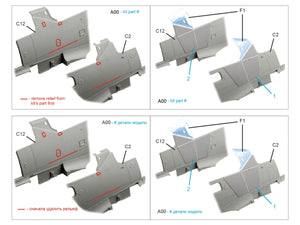 Quinta Studio QP35010 FW 190A-8/R-8 Armor plates (Border Model) 1/35 – image 8